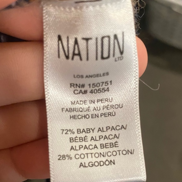 Size Small Vneck sweater from Nation LTD - Picture 5 of 6